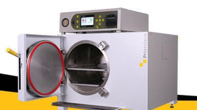 Easy-Clean Beneath Priorclave Benchtop Autoclave